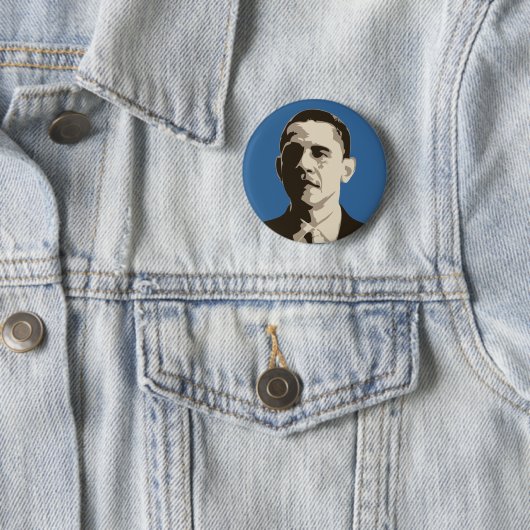 Barack Obama Kampagnen-Knopf Button (Beispiel)