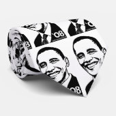 Barack Obama Karo-Krawatte Krawatte (Gerollt)