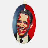 Barack Obama Keramik Ornament (Rechts)