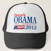 Barack Obama Kleid 2012 Truckerkappe (Vorderseite)
