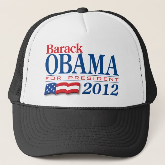 Barack Obama Kleid 2012 Truckerkappe (Vorderseite)