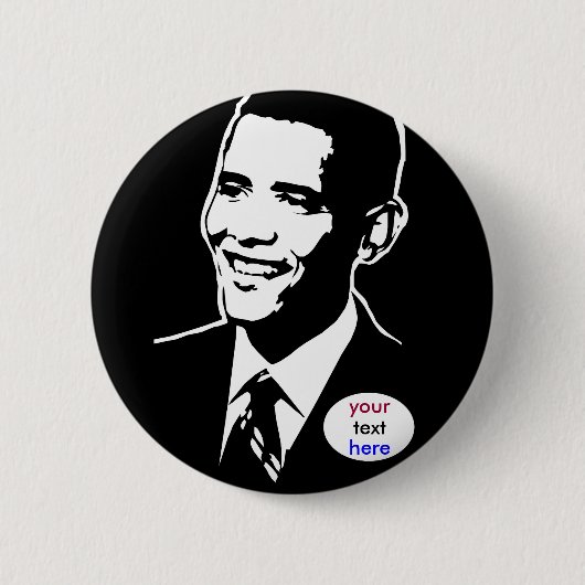 Barack Obama Knopf Button (Vorderseite)