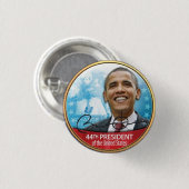 Barack Obama Knopf Button (Vorne & Hinten)