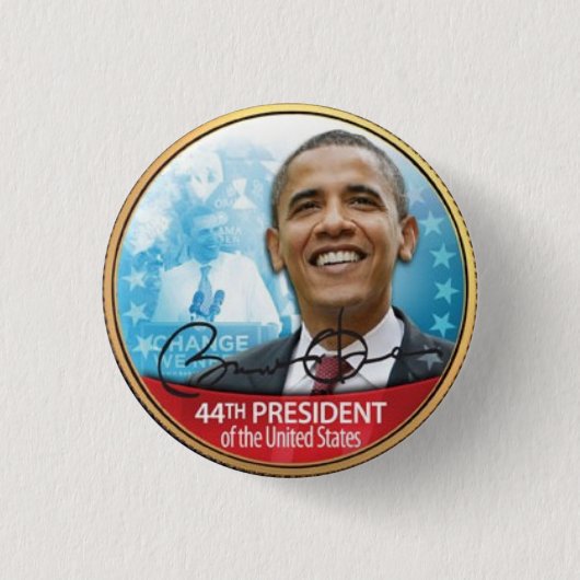 Barack Obama Knopf Button (Vorderseite)
