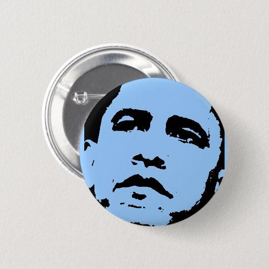 Barack Obama-Knopf Button (Vorne & Hinten)