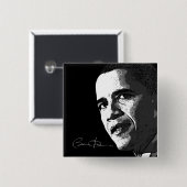Barack Obama - Knopf Button (Vorne & Hinten)