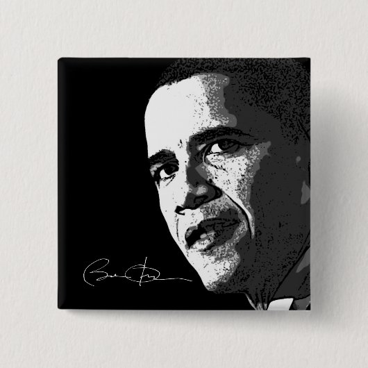 Barack Obama - Knopf Button (Vorderseite)