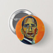 Barack Obama - Knopf Button (Vorne & Hinten)