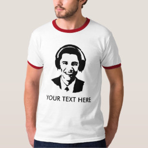 Barack Obama Kopfhörer T - Shirt