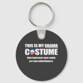 Barack Obama-Kostüm Schlüsselanhänger (Vorderseite)