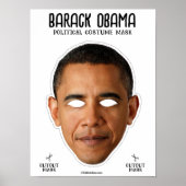 Barack Obama-Kostümmaske Poster (Vorne)