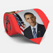 Barack Obama Krawatte (Gerollt)