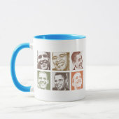 Barack Obama Lächeln Tasse (Links)