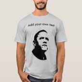 Barack Obama - Langschläfer anpassbar T-Shirt (Vorderseite)