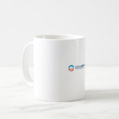 Barack Obama Logo-Tasse Kaffeetasse (Vorderseite Links)