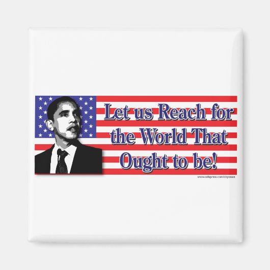 Barack Obama Magnet (Vorne)