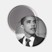 Barack Obama Magnet (Vorderseite/Rückseite)
