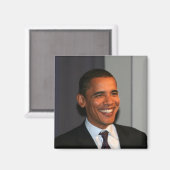 Barack Obama Magnet (Vorderseite/Rückseite)