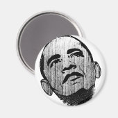 Barack Obama Magnet (Vorderseite/Rückseite)