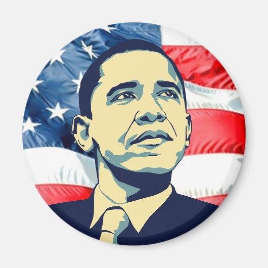 Barack Obama Magnet (Vorne)