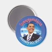 Barack Obama Magnet (Vorderseite/Rückseite)