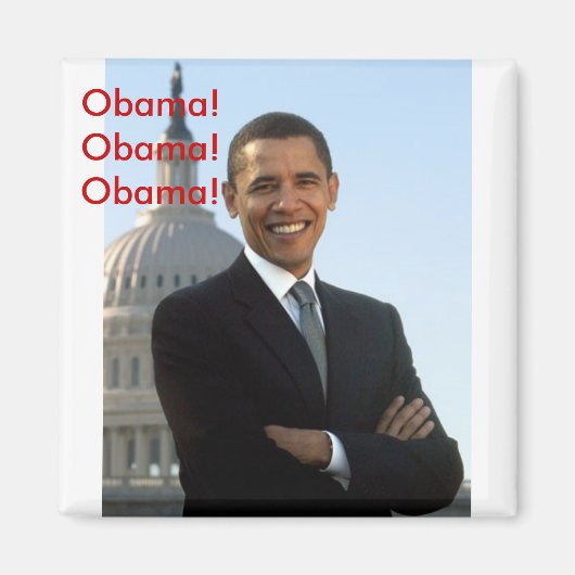 Barack Obama Magnet (Vorne)