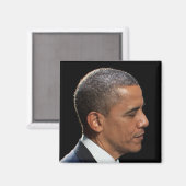 Barack Obama Magnet (Vorderseite/Rückseite)