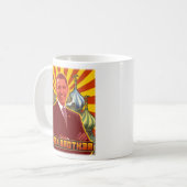 Barack Obama: Marx-Bruder Kaffeetasse (Vorderseite Links)