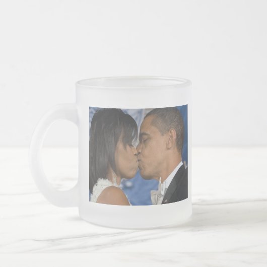 Barack Obama Mattglastasse (Links)