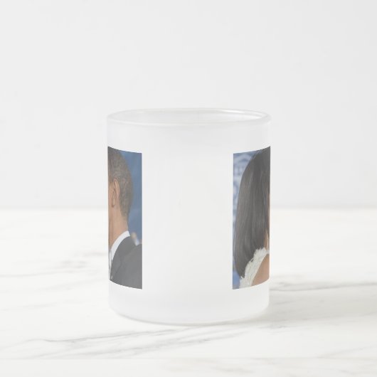 Barack Obama Mattglastasse (Mittel)