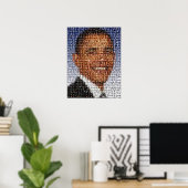 BARACK OBAMA Montage Poster (Heimbüro)