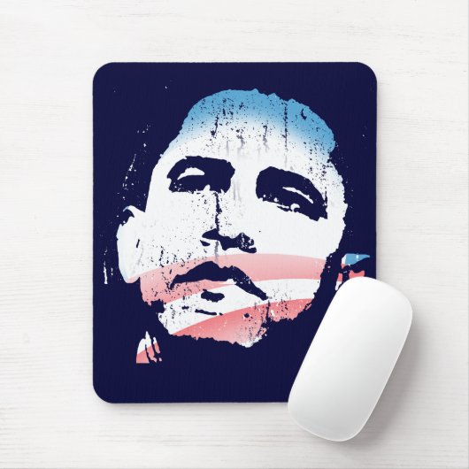 Barack Obama mousepad (Mit Mouse)