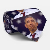 Barack Obama mürrische Krawatte (Gerollt)