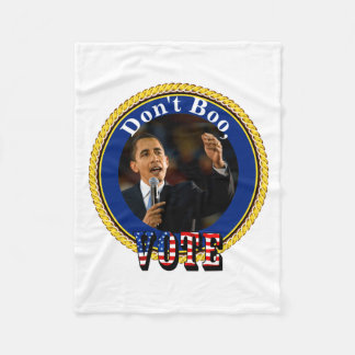 Barack Obama Nicht Ausbuhen Wählen Fleecedecke