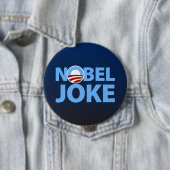 Barack Obama: Nobel-Witz Button (Beispiel)