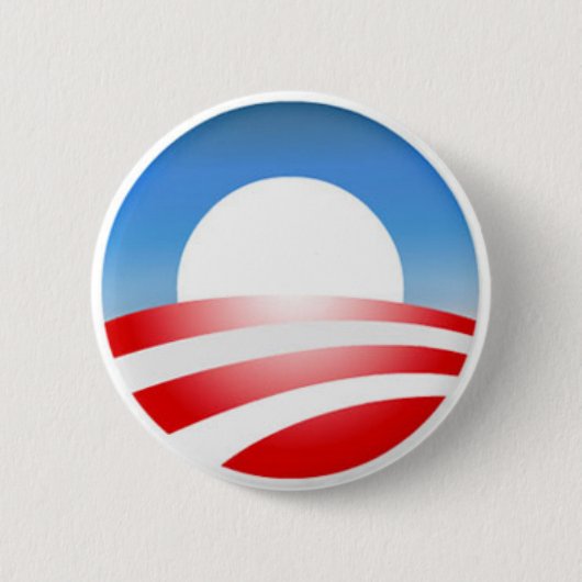 Barack Obama "O" Knopf Button (Vorderseite)