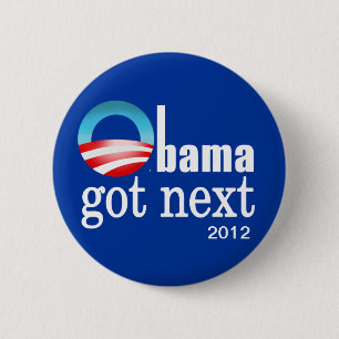 Barack Obama - Obama got als Nächstes Button