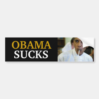 BARACK OBAMA - OBAMA IST ZUM KOTZEN AUTOAUFKLEBER