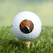 Barack Obama Offiziell Portrait Golfball (Insitu T-Shirt)