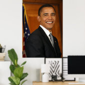 Barack Obama Offiziell Portrait Poster (Heimbüro)