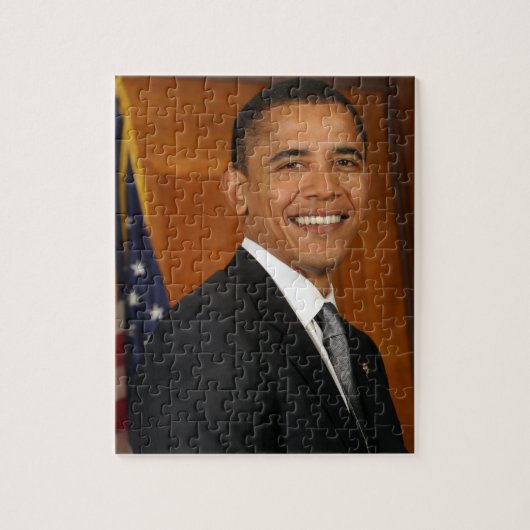 Barack Obama Offiziell Portrait Puzzle (Vertikal)