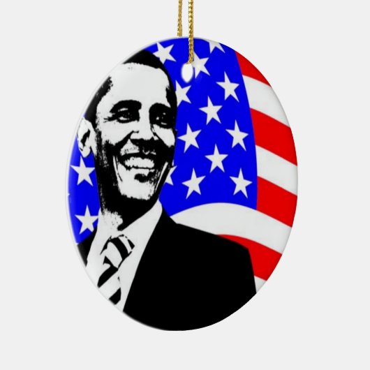 Barack Obama Ornament (Rechts)