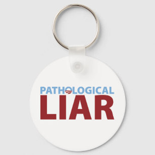 Barack Obama: Pathologischer Lügner Schlüsselanhänger