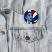 Barack Obama patriotischer Knopf Button (Beispiel)