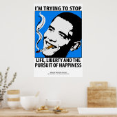 Barack Obama Politik Satire Poster (Küche)