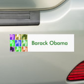 Barack Obama Pop Art Autoaufkleber (Auf Auto)