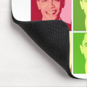 Barack Obama Pop Art Mousepad (Ecke)