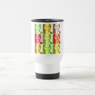 Barack Obama Pop Art Reisebecher