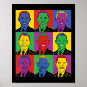 Barack Obama Pop Art - Vintag History T-Shirt Poster