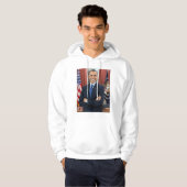 Barack Obama-Portrait Hoodie (Vorne ganz)